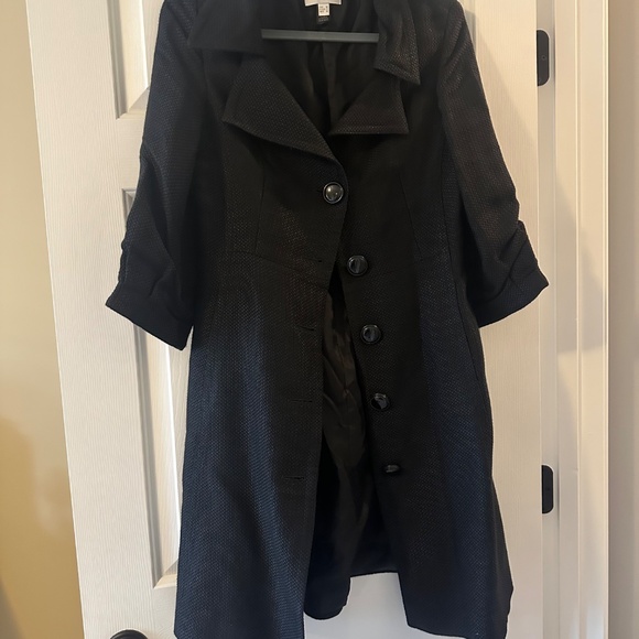 MNG Mango Jacket Suit Coat - Small - 3/4 Length Sleeve - Black - Picture 5 of 5